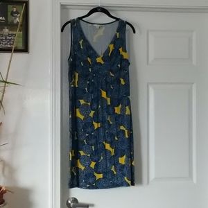 Boden Plus Size Sleevless Knit Dress size 14